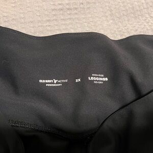 Old Navy Active Black Leggings 3X